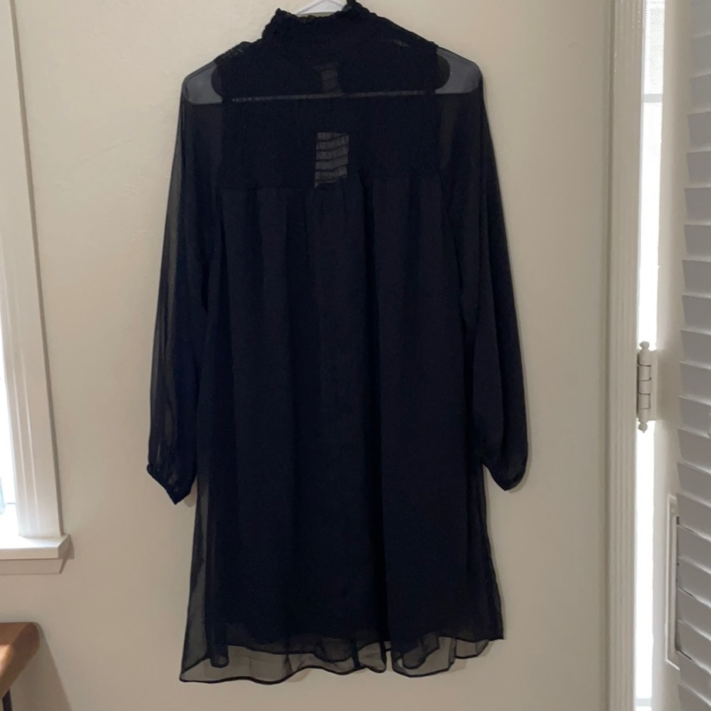 Black sheer H&M dress
